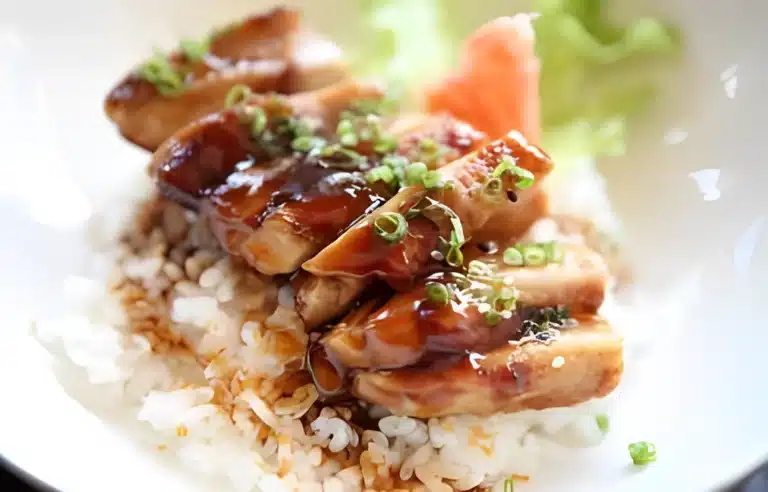 A bowl of homemade gluten-free teriyaki sauce, ready to enhance any dish with its rich and savory flavor.