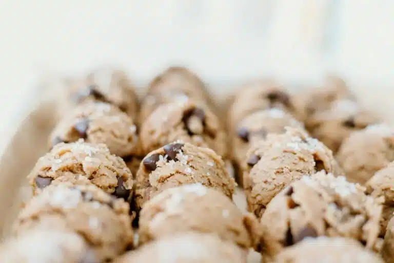 Delicious cookies on a plate, showcasing the secret ingredient for softness.