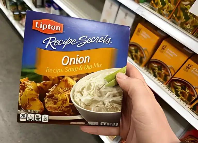 Delicious dish prepared with Lipton onion soup mix