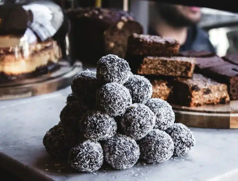 Stack of soft and fluffy cookies, showcasing the perfect texture