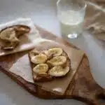 Delicious banana bread cookies on a cooling rack, ready to enjoy