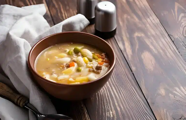 Image of Busy Day Soup Recipe: A warm and comforting bowl of soup, perfect for busy days! 🥣😋