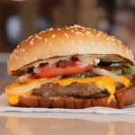 Candied Bacon Whopper Recipe Image