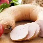 A succulent slice of ring bologna ready to be transformed into your next favorite dish.