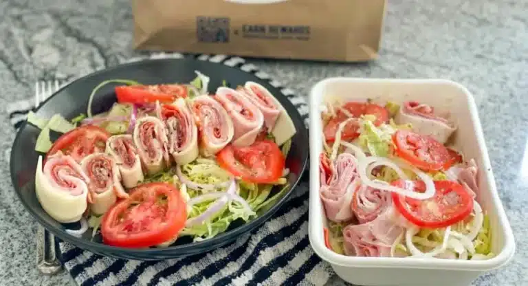 a bowl filled with fresh and appetizing delights! 🥪🍲