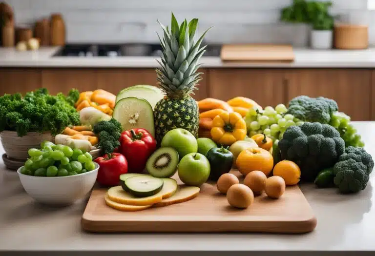 A colorful assortment of detox juices made from fresh fruits and vegetables.