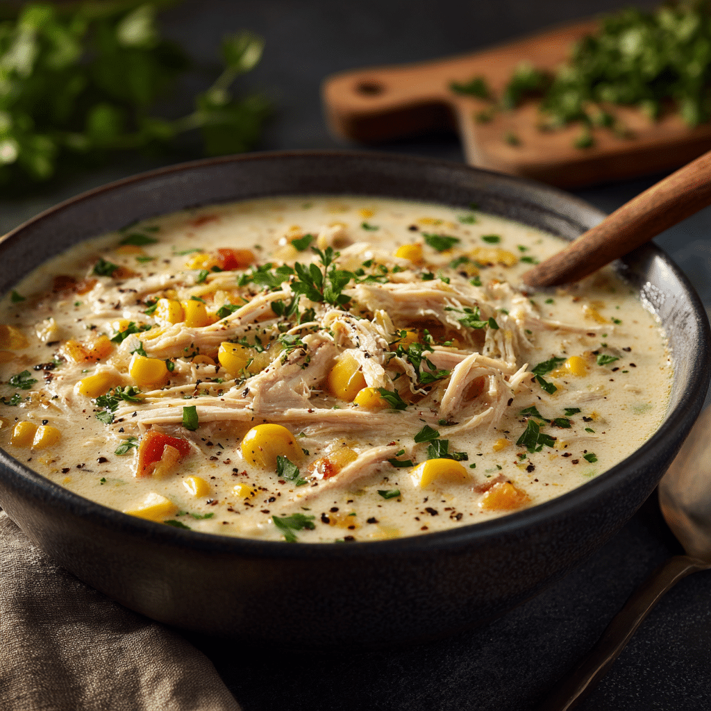 Crockpot Chicken Corn Chowder – Creamy, Cozy & Set-It-and-Forget-It ...