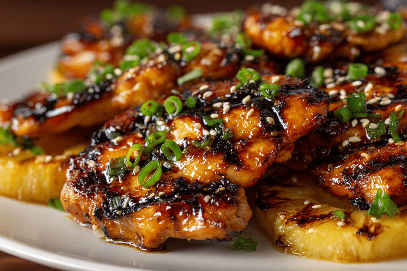 Huli Huli Chicken Hawaiian Bbq